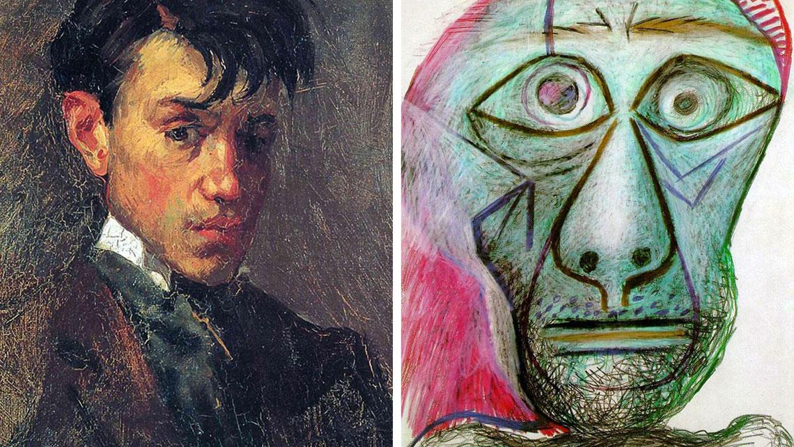 Autorretratos De Pablo Picasso Durante Toda Su Vida No Sabes Nada