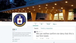 El twitte de la CIA