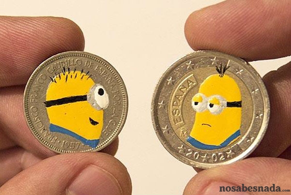 monedas gru