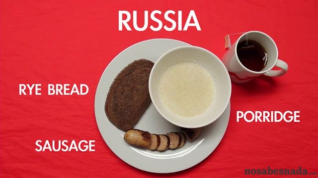 desayuno Rusia