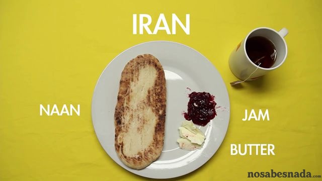 desayuno Irán