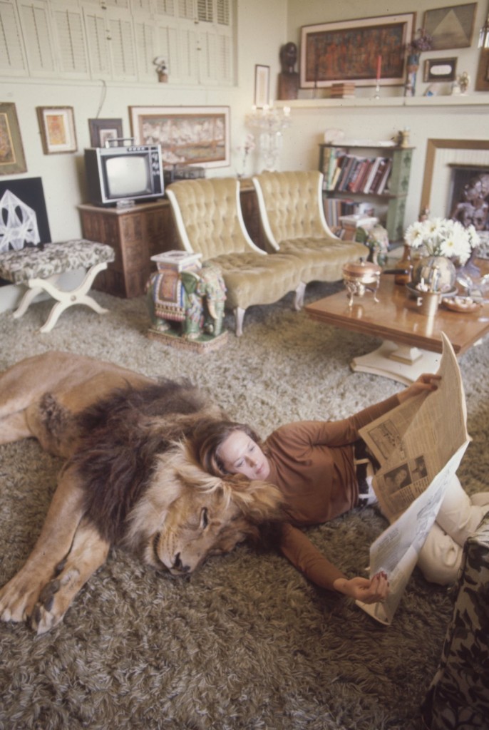 Hedren & Neil The Lion