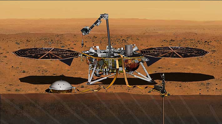 La misión Insight de la NADA detectó los misteriosos pulsos magnéticos en Marte.