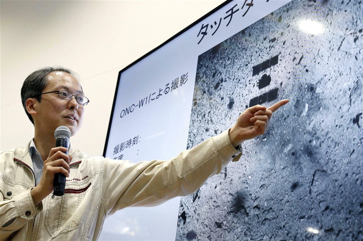 Yuichi Tsuda, el director del proyecto de la Agencia Japonesa de Exploración Aeroespacial.