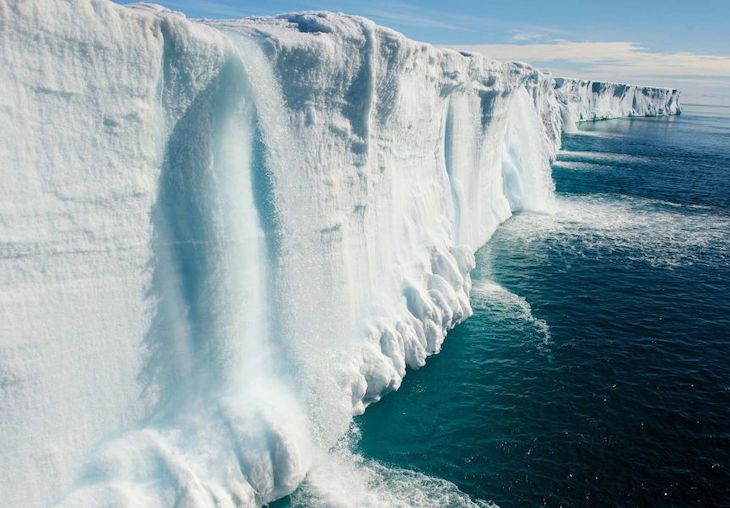 Se perdió la mitad del hielo en el Ártico en los últimos 40 años. Y dicen que no hay calentamiento global.
