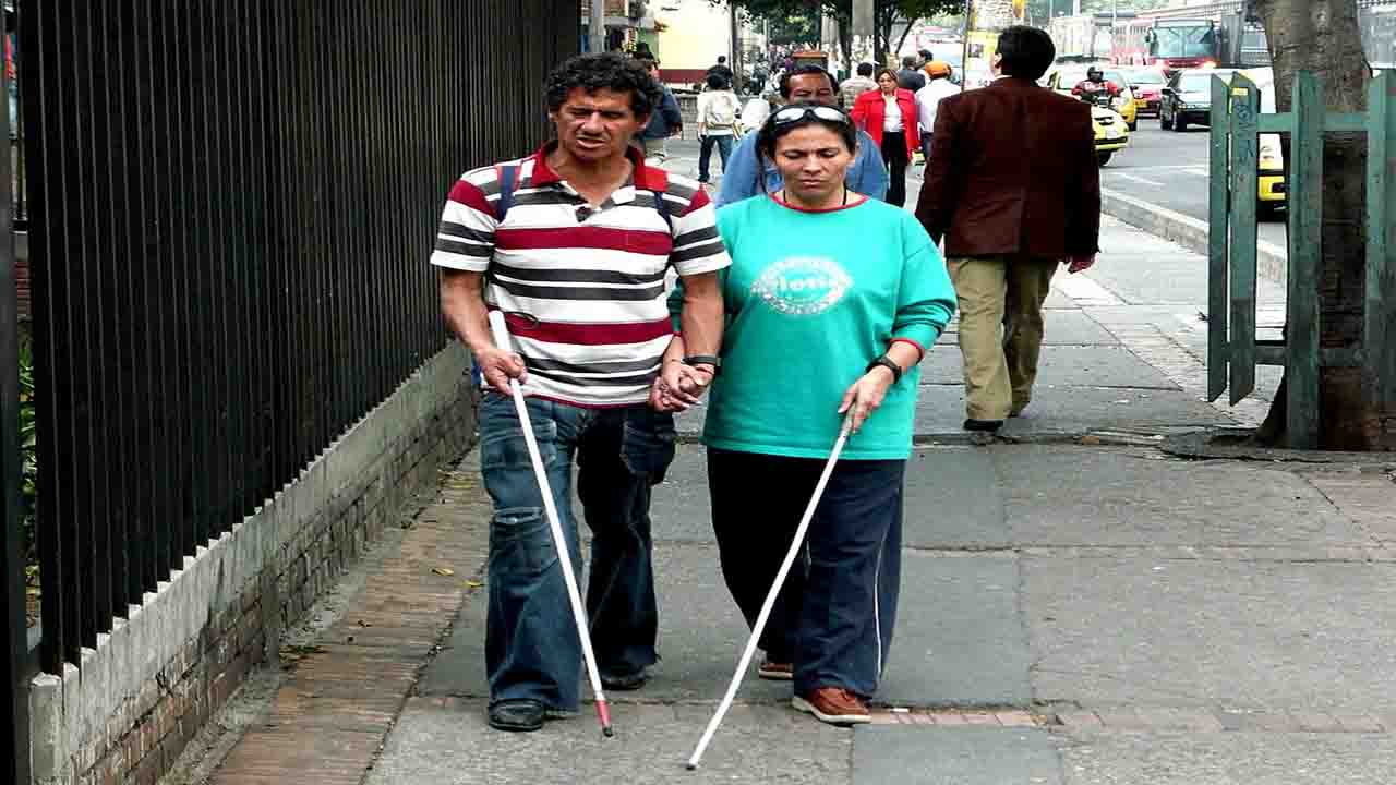 personas ciegas y el covid 19