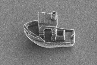 El barco más pequeño del mundo se realizó con una sofisticada impresora 3D