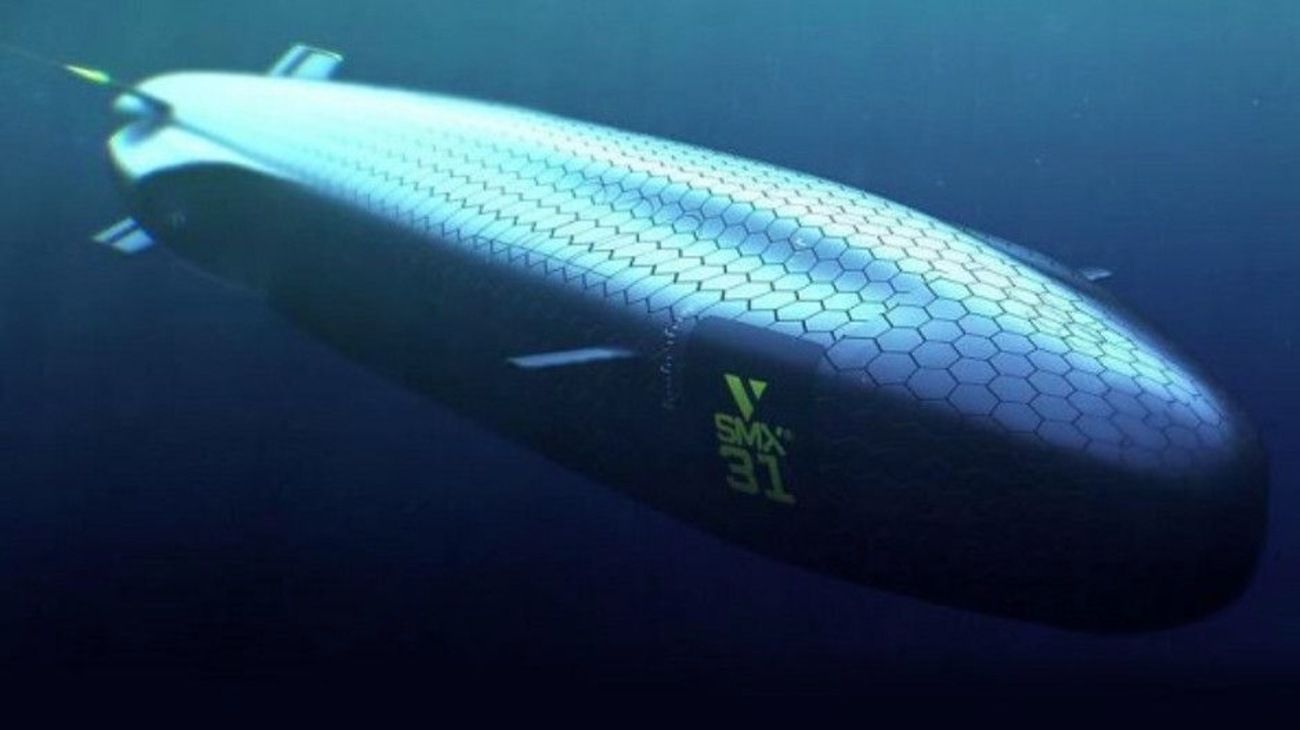 El submarino del futuro es eléctrico y contará con todo tipo de inteligencia artificial.