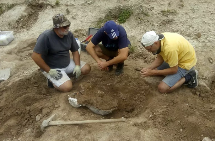 En las excavaciones se encontraron otros restos.