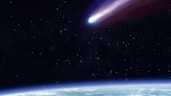 El cometa Halley pasa cada 75 años.