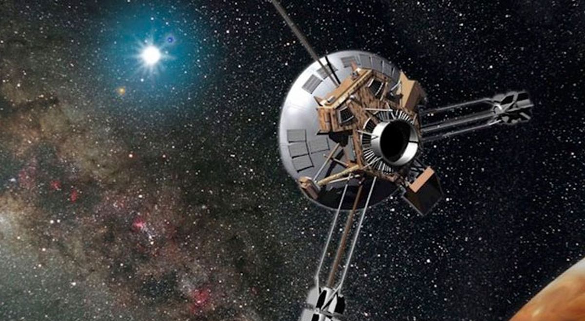 La sonda perdida hace 18 años, el Pioneer 10, sigue alejándose.