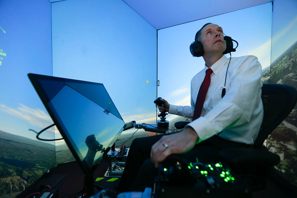 Se han realizado diversas pruebas con inteligencia artificial en vuelos simulados.