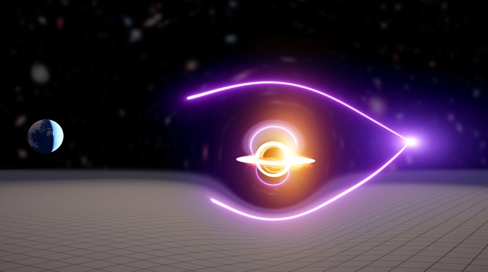 Este agujero negro se encuentra dentro de nuestra galaxia.