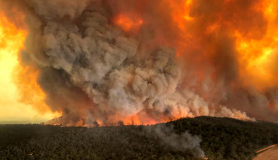 Fueron los incendios registrados más grandes en Australia.