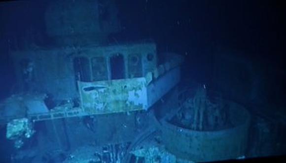 Esta es la imagen del naufragio más profundo del mundo.