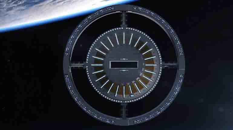 anillos del primer hotel Espacial