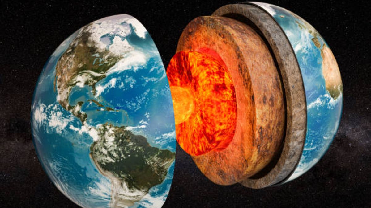 El núcleo de la Tierra crece más de un lado que del otro.