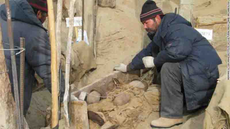 las momias en China cuenta sobre la Edad de Bronce