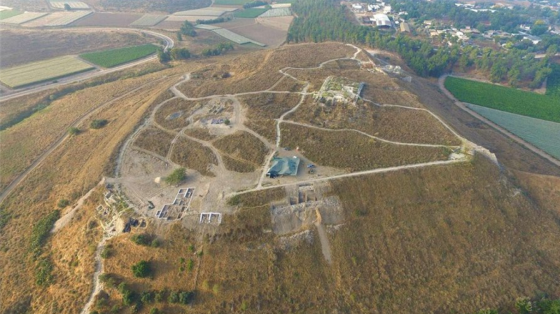 Se usaron drones para fotografiar la zona arqueológica.
