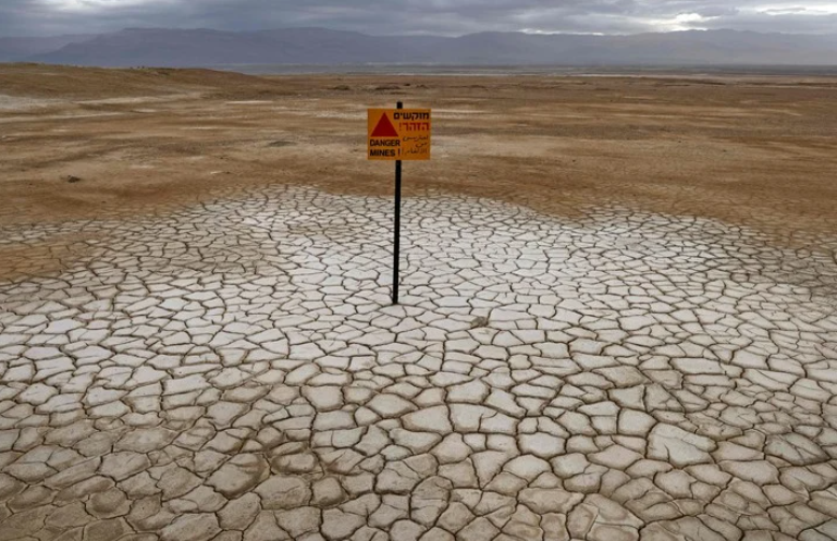 El Mar Muerto ya perdió un tercio de su territorio en los últimos años.