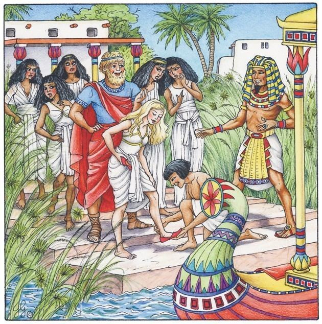 El origen egipcio de La Cenicienta aparece con la historia de la esclava Ródope.