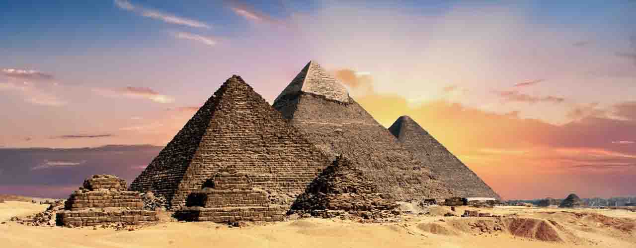 pirámides de los egipcios
