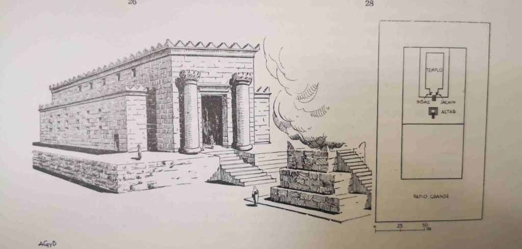 Hay numerosas referencias clásicas al templo, grandioso y magnífico.
