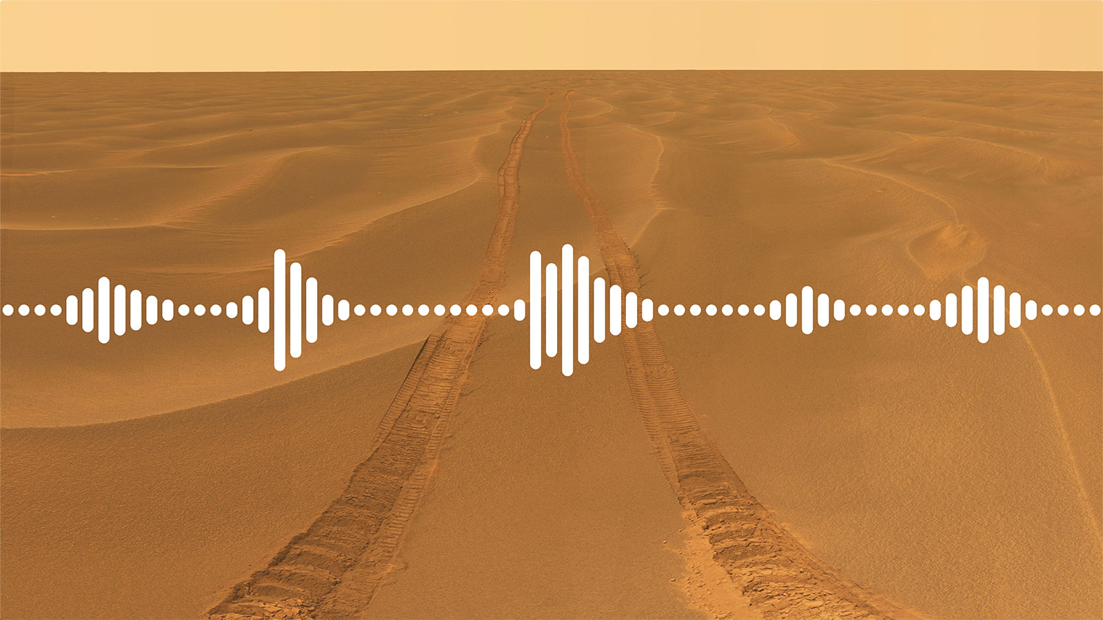 Así cambia el sonido en Marte.