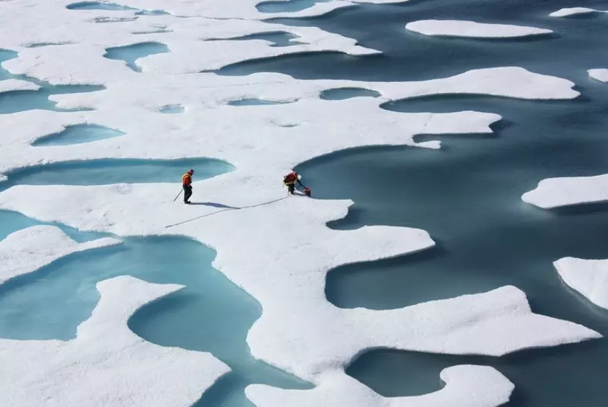 El Ártico perdió un tercio de su volumen en los últimos 18 años.