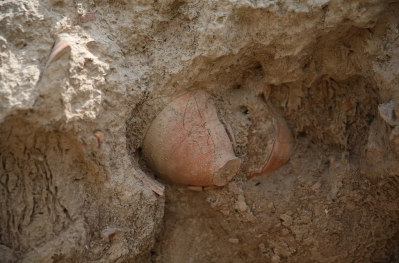Las granadas de mano de las Cruzadas se preparaban en vasijas como esa.