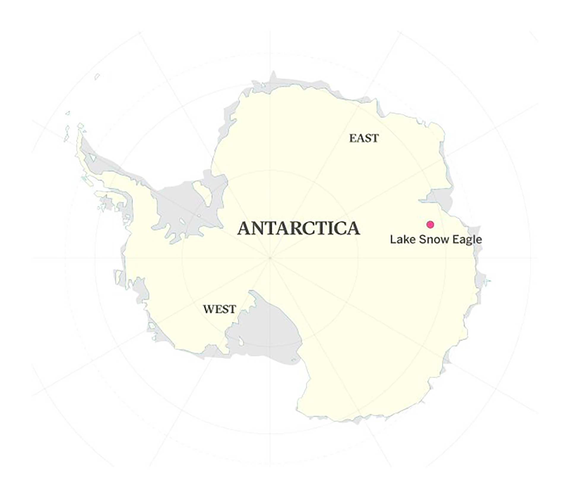 El lago gigante debajo de la Antártida tiene información sobre el lejano pasado.
