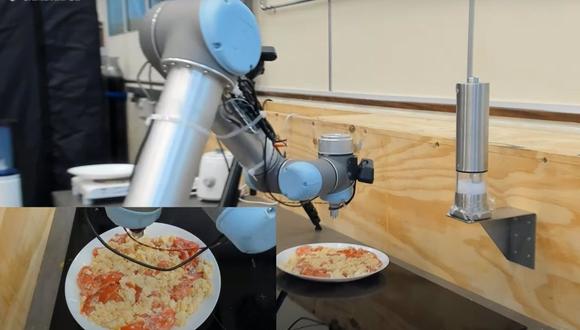 El robot que puede saborear la comida es una gran innovación tecnológica.
