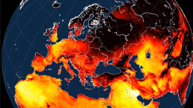 ¿Cuáles son las causas de la ola de calor en Europa?