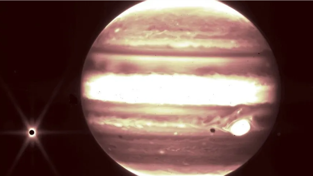 Júpiter visto como nunca antes, gracias al Webb.