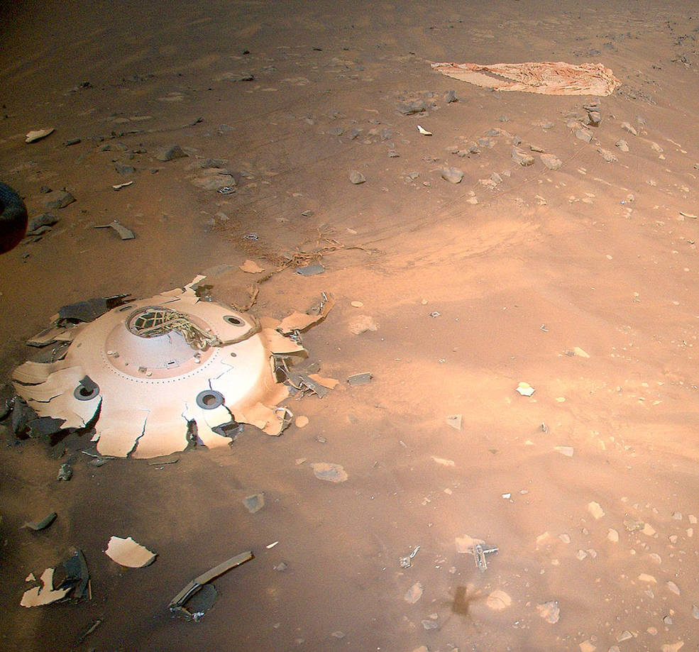 Ya hay 7 toneladas de basura humana en Marte