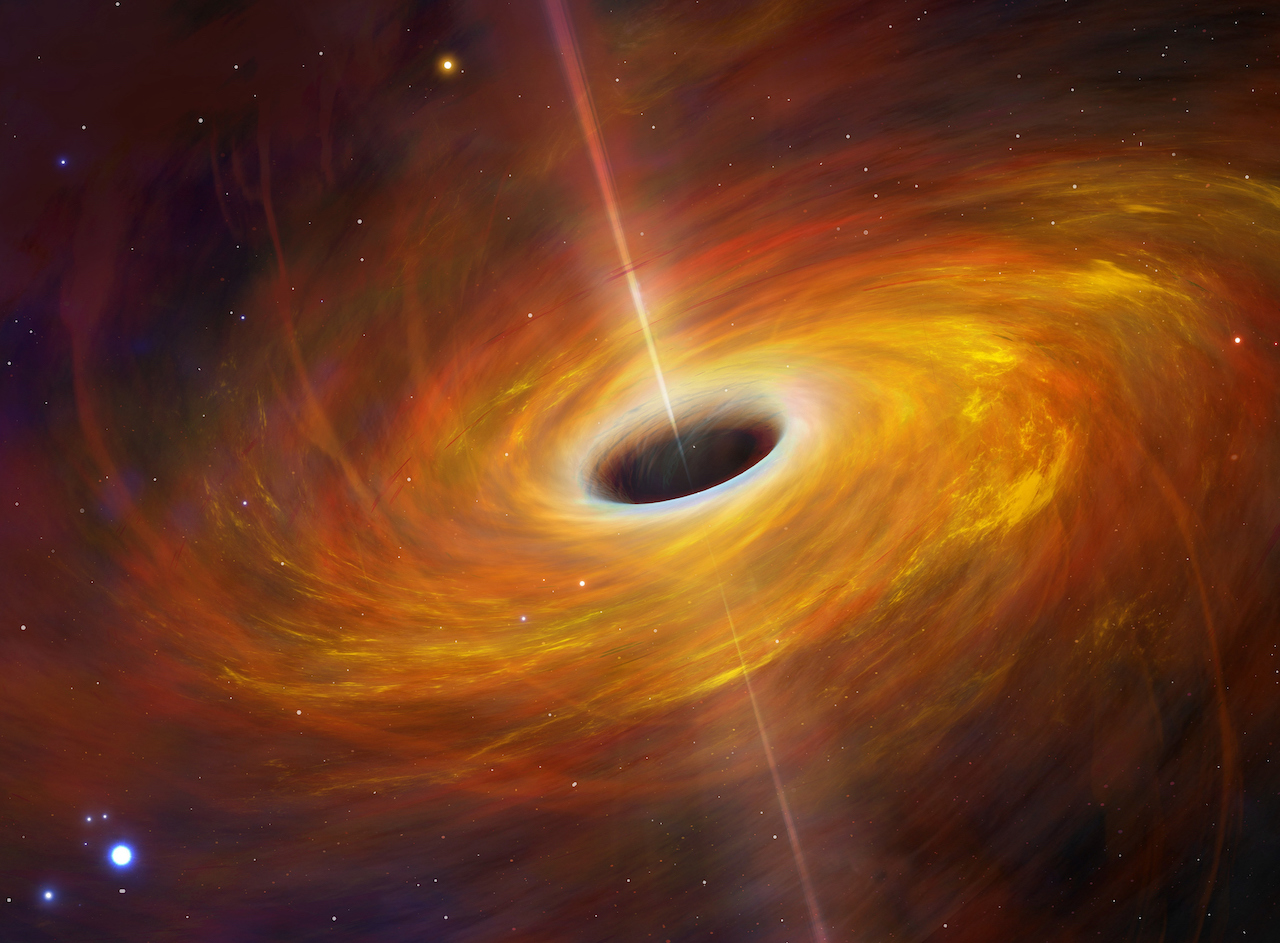 Los agujeros negros son fascinantes eventos que los astrónomos aman registrar.