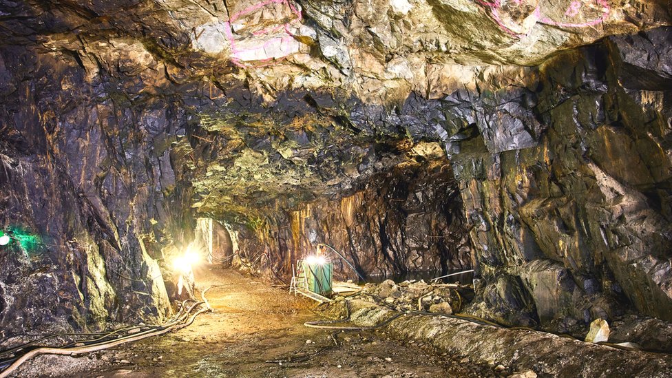 Las cavernas que serán un termo gigante están en Suecia.