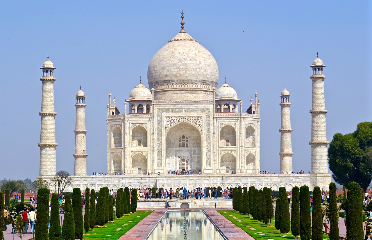 Monumentos inspirados en el amor - Taj Mahal