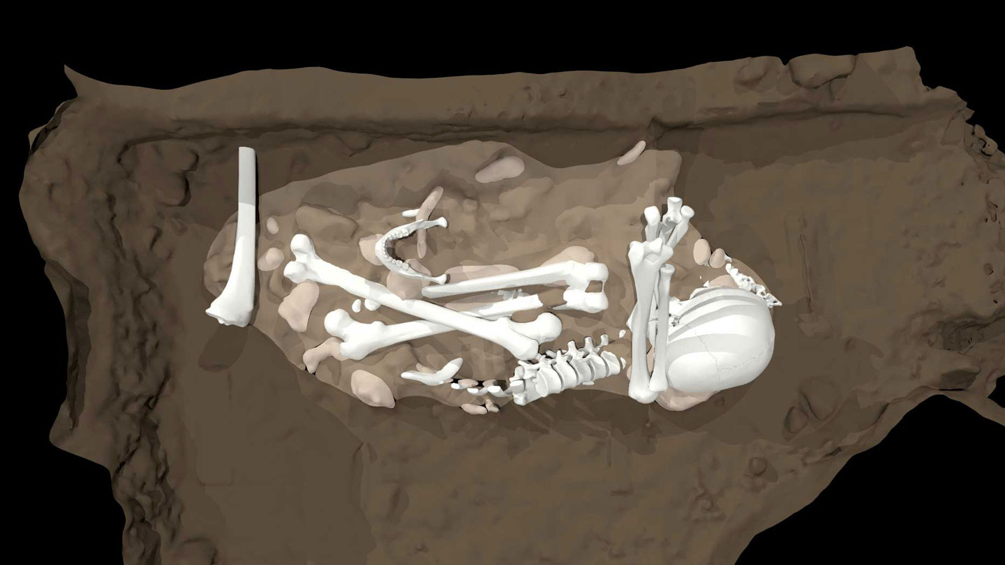 Un enterramiento anterior a los humanos fue descubierto y cambiaría la Historia.