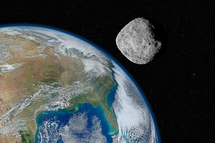 El asteroide que pasó muy cerca no fue advertido.