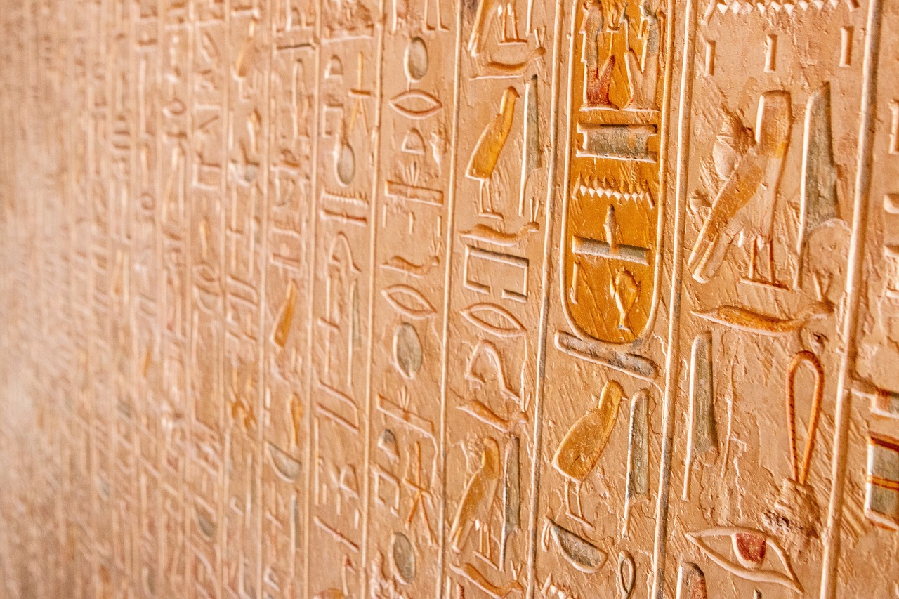 jeroglíficos del Antiguo Egipto