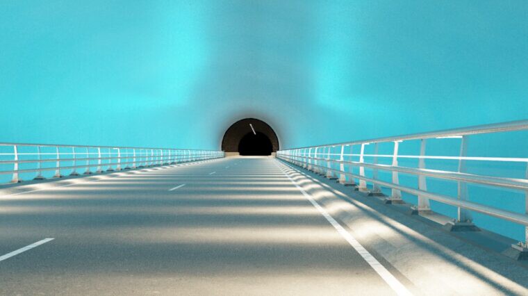 Interior del Túnel Ryfylke