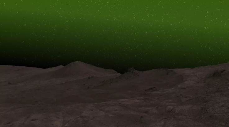 El extraño resplandor sobre Marte nos da pistas sobre su atmósfera.