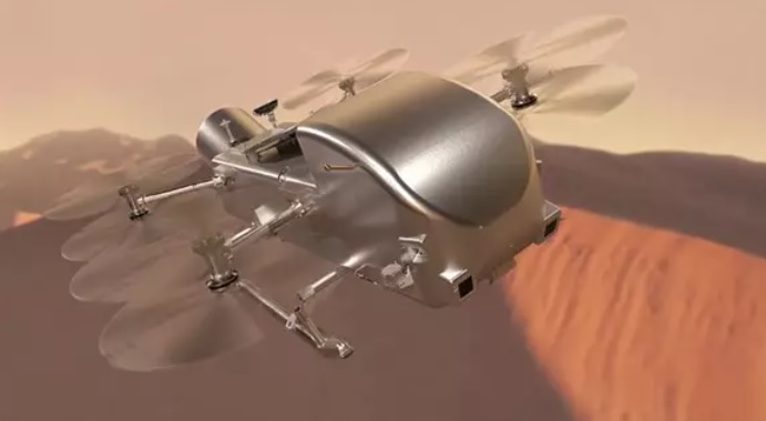 El dron de la Nasa que irá a Saturno está listo.