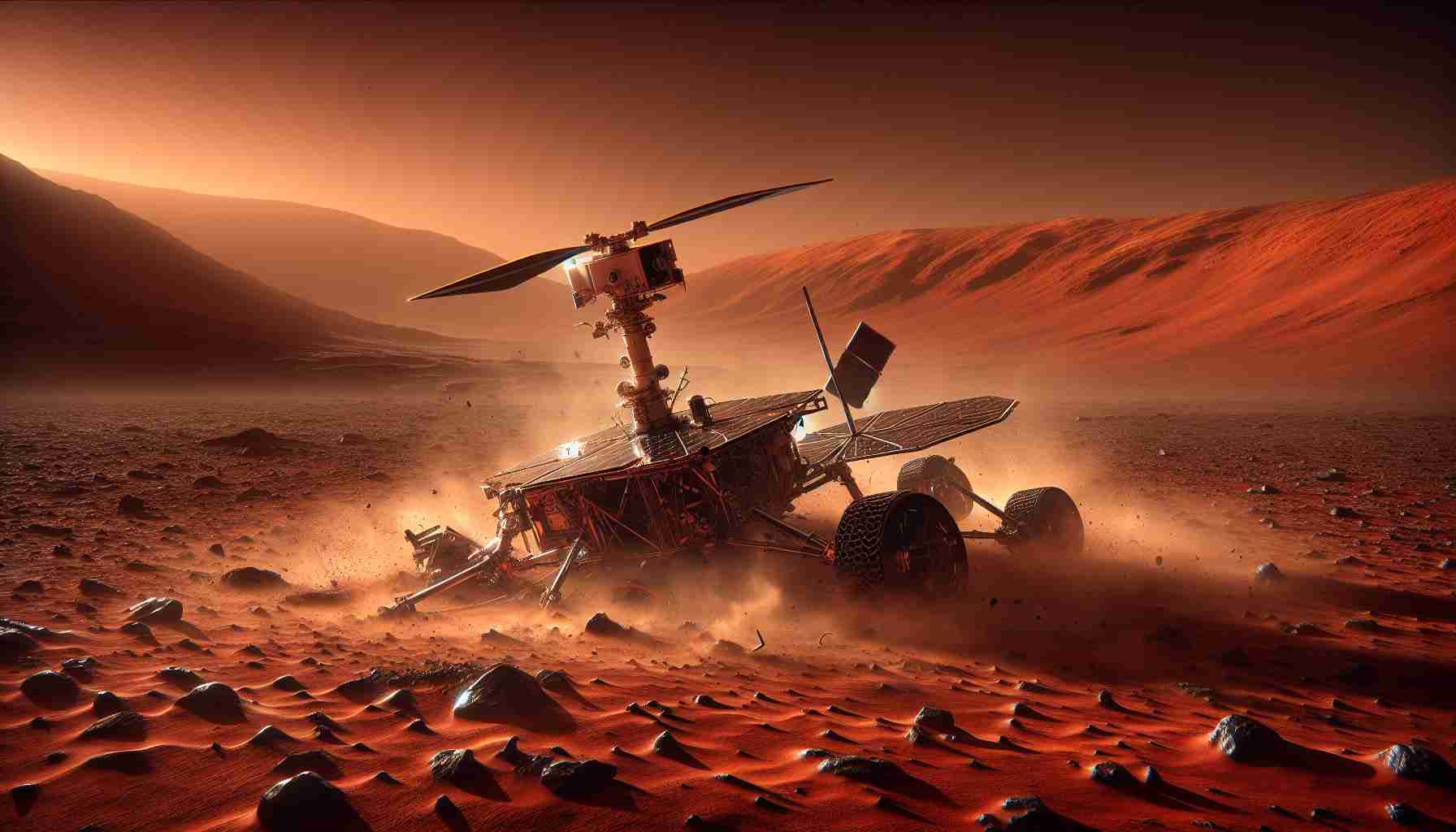 El fin de la misión en Marte del Ingenuity se debió a un problema en el aterrizaje.