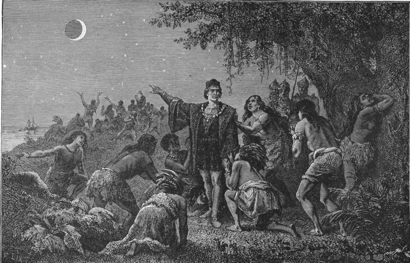 Cristóbal Colón salvó su vida gracias a un eclipse.