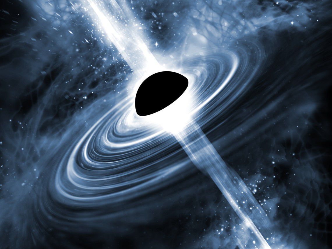 El enorme agujero negro descubierto está cerca en términos astronómicos.
