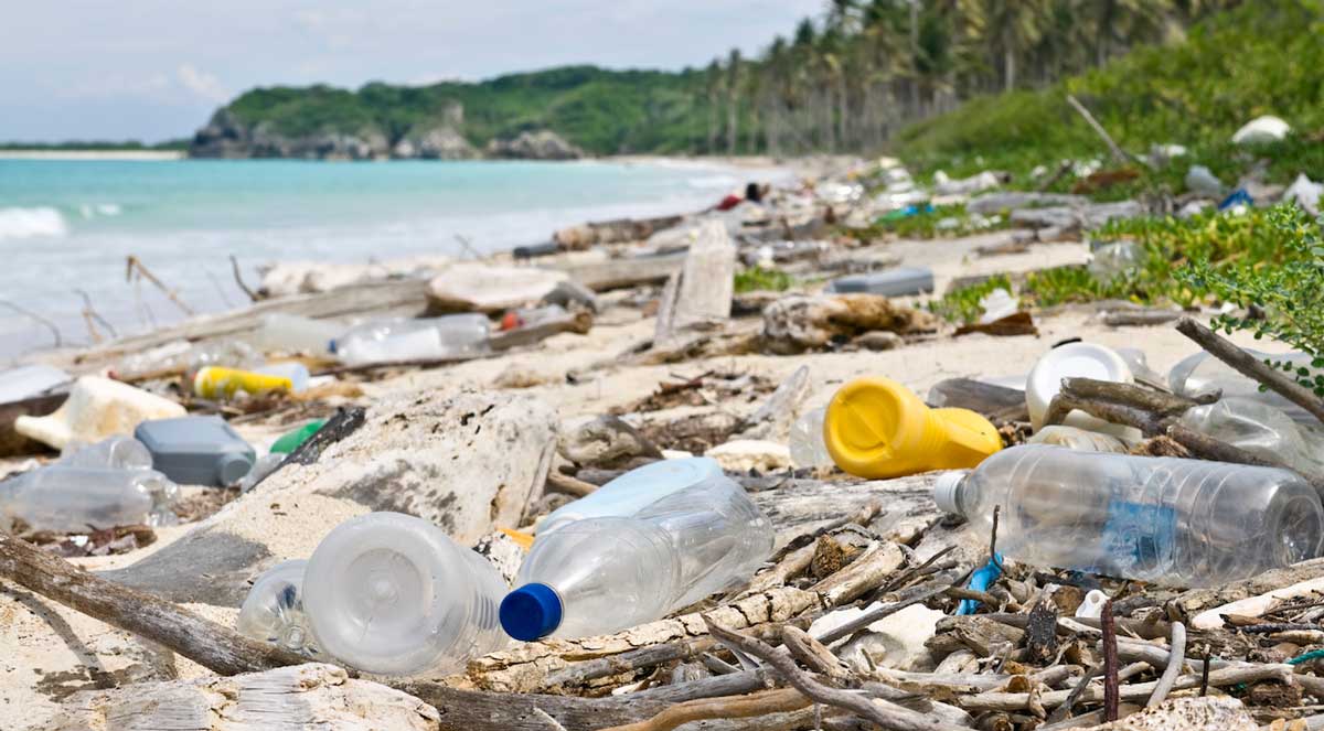 La contaminación plástica es un flagelo para el medioambiente.