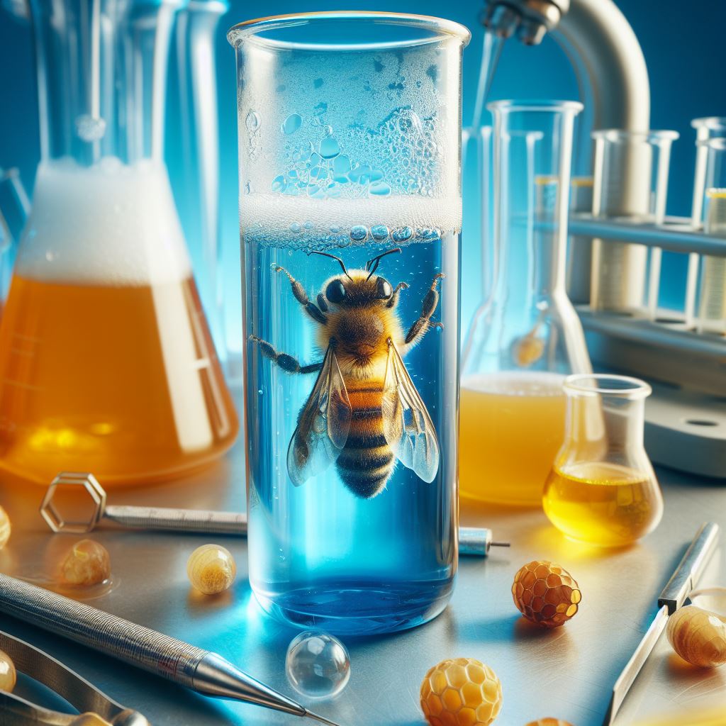 Las abejas pueden vivir bajo el agua hasta siete días