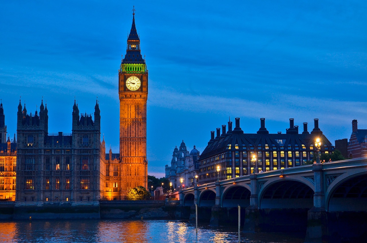 Big Ben iluminado